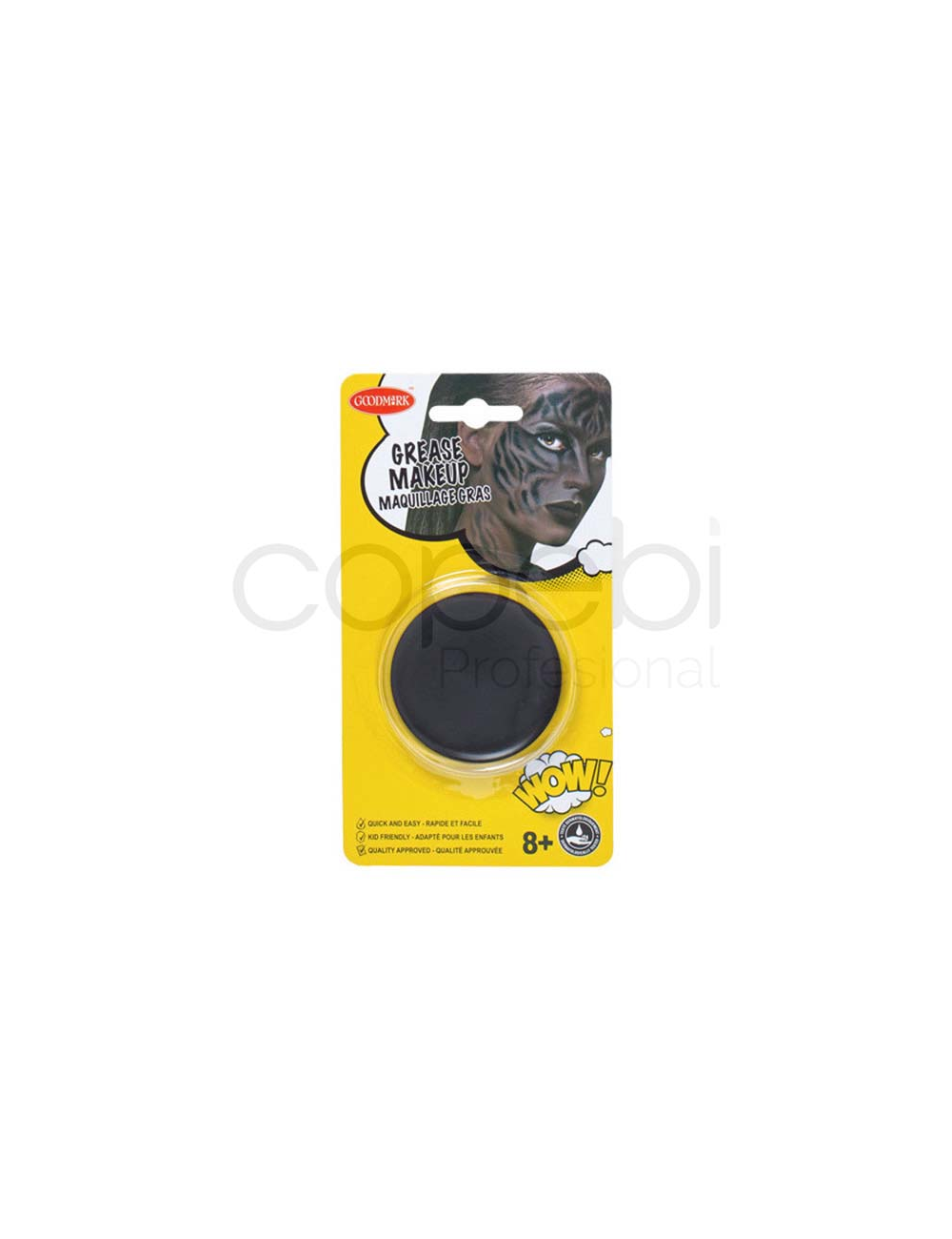 Halloween Maquillaje Facial Negro 14 g. Halloween Maquillaje Facial Negro 14 g.