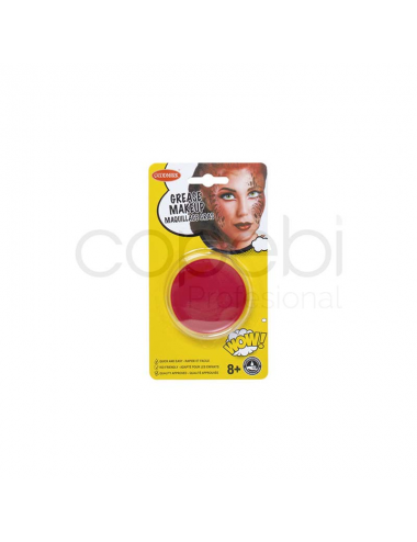 Carnaval Maquillaje Facial Rojo 14 g.