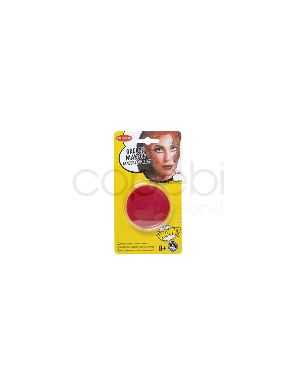 Carnaval Maquillaje Facial Rojo 14 g.