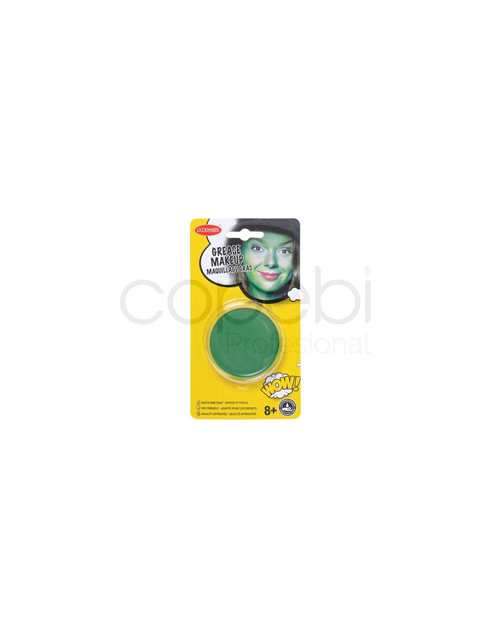 Carnaval Maquillaje Facial Verde 14 g.