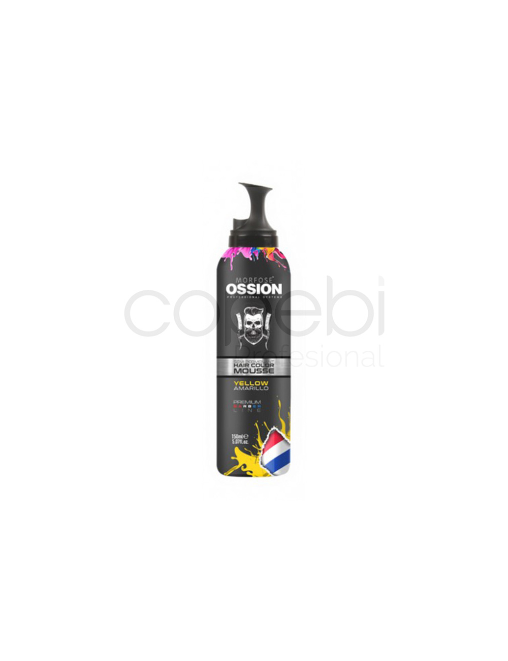 Ossion Haircolor Mousse Yellow 150ml.