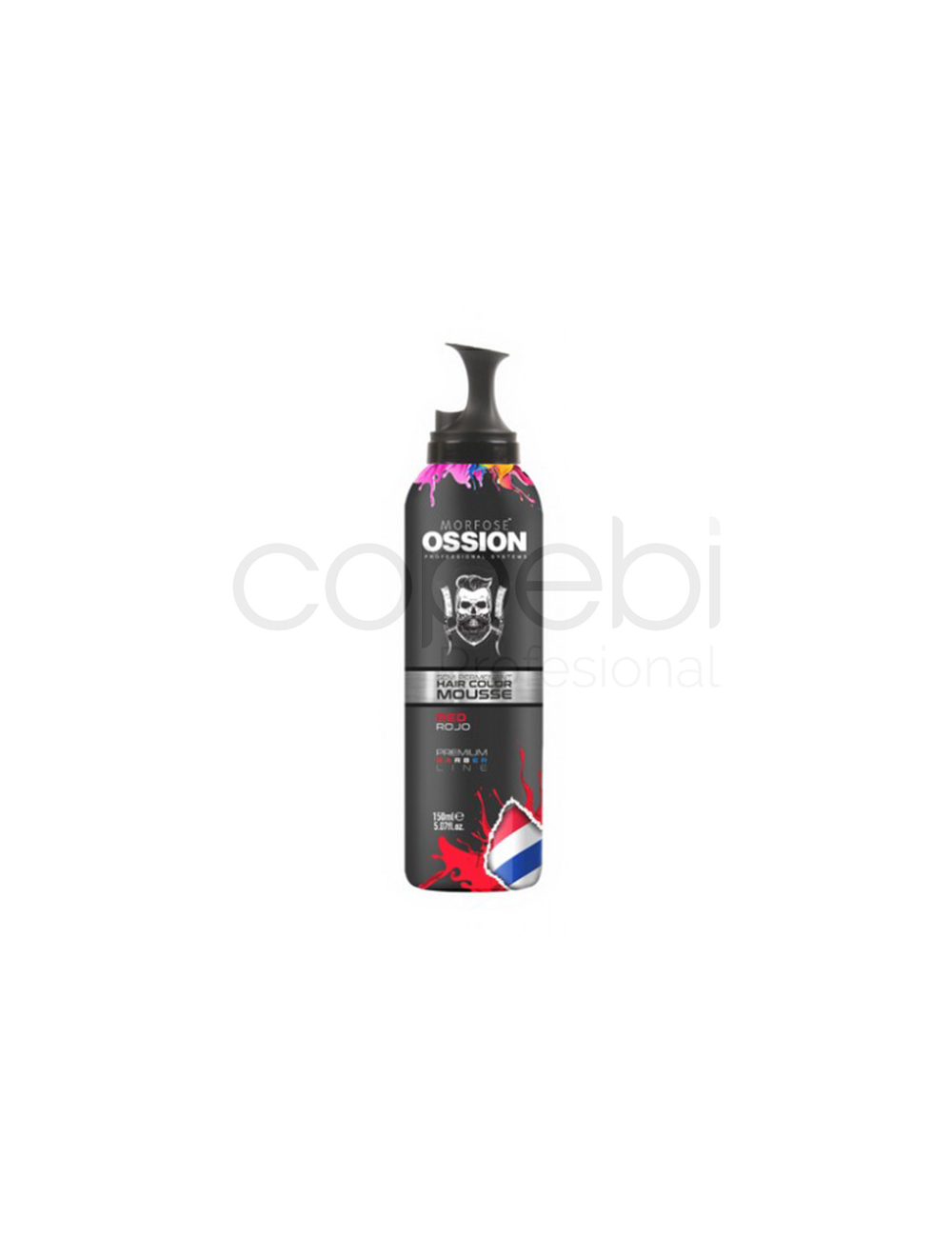 Ossion Haircolor Mousse Red 150ml. 