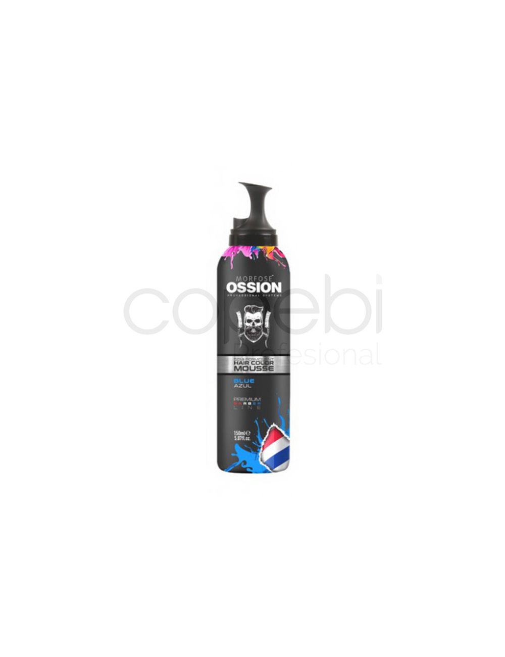 Ossion Haircolor Mousse Blue 150ml. 