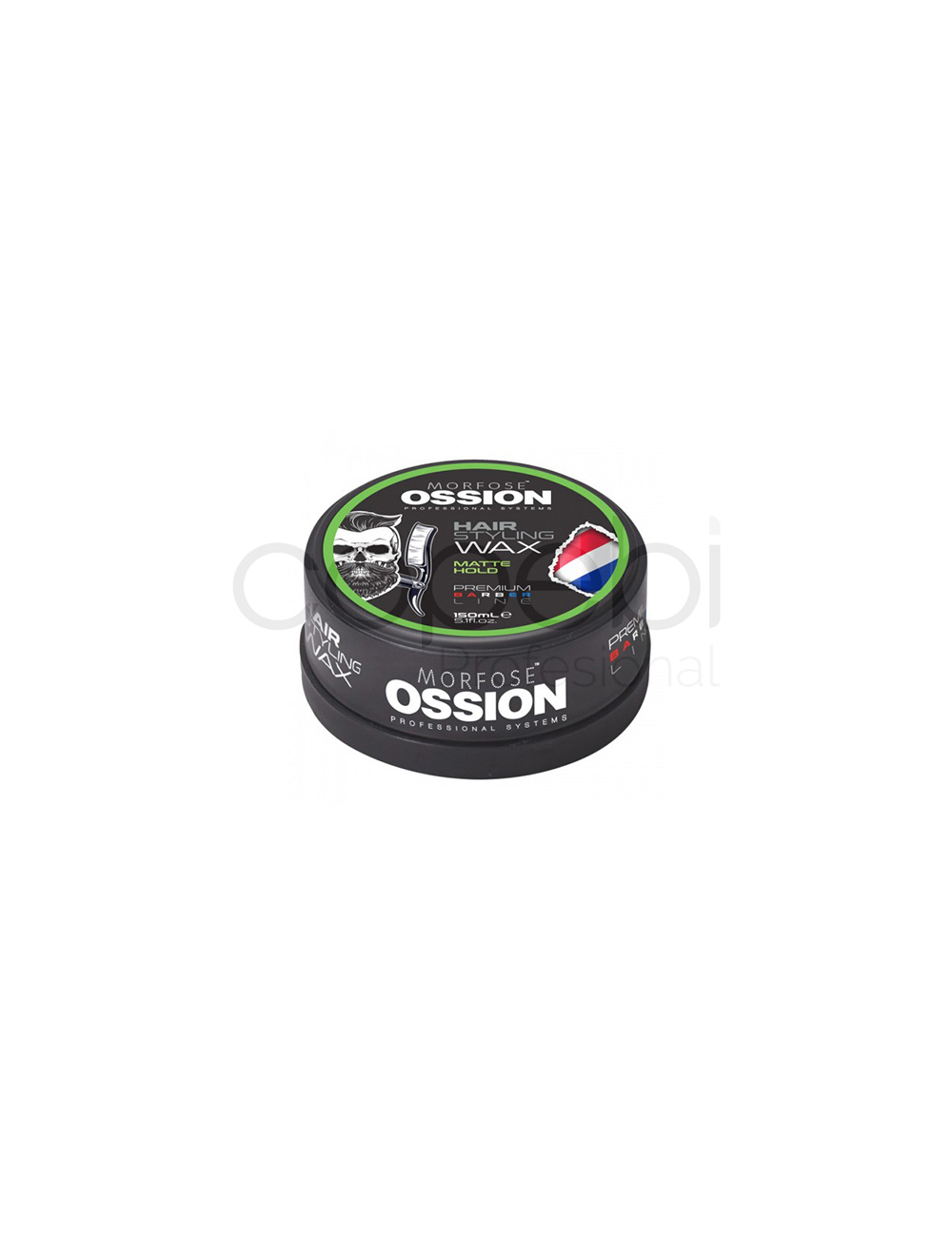 Ossion Cera Wax MAtte Hold Verde 150ml.