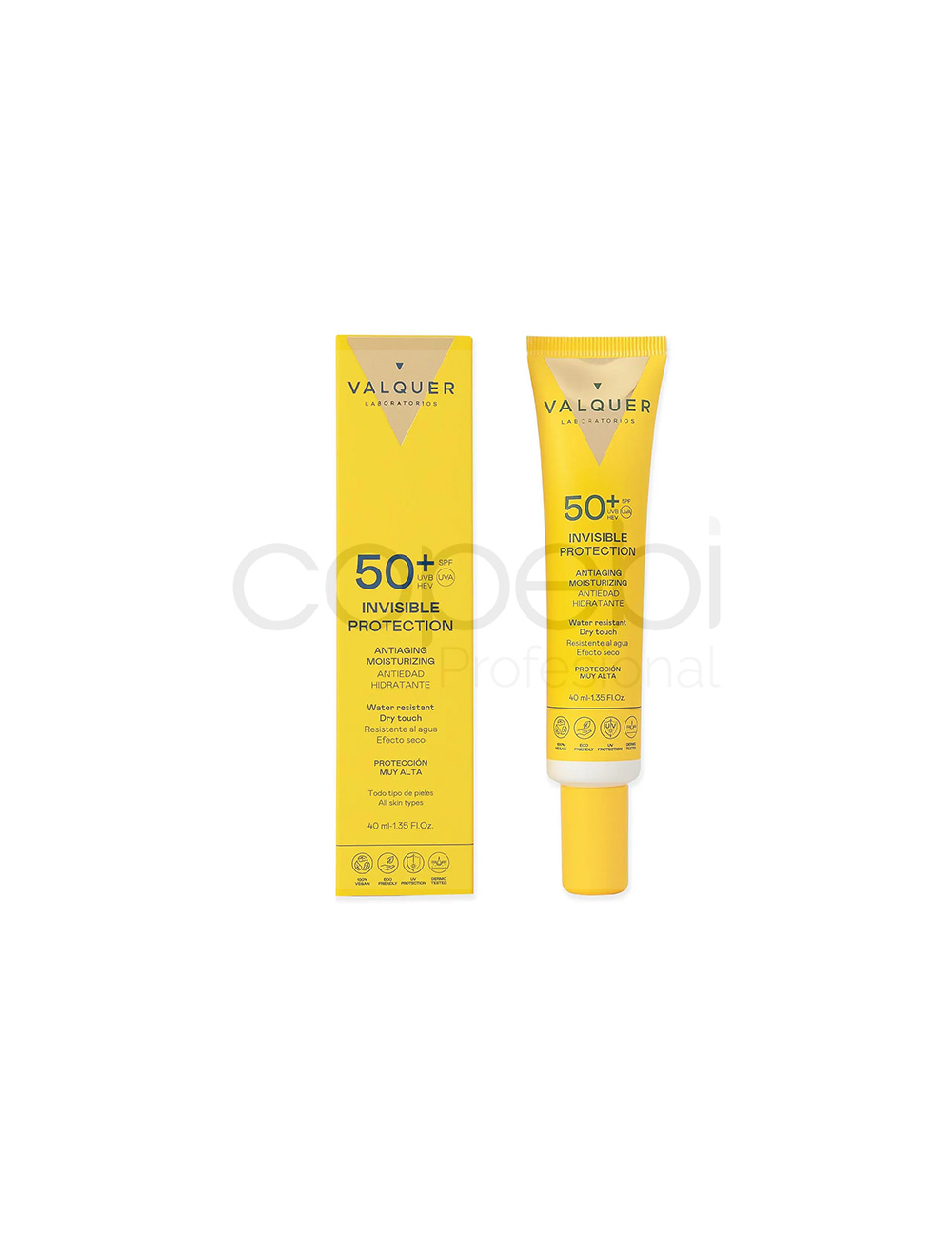 Crema Solar Facial Invisible SPF50 40 ml