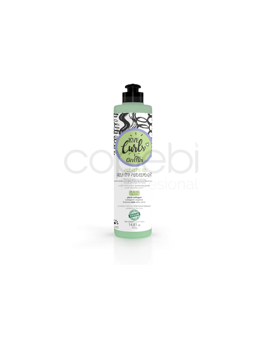 Love Curls Gelatina Moldeadora 420 ml.