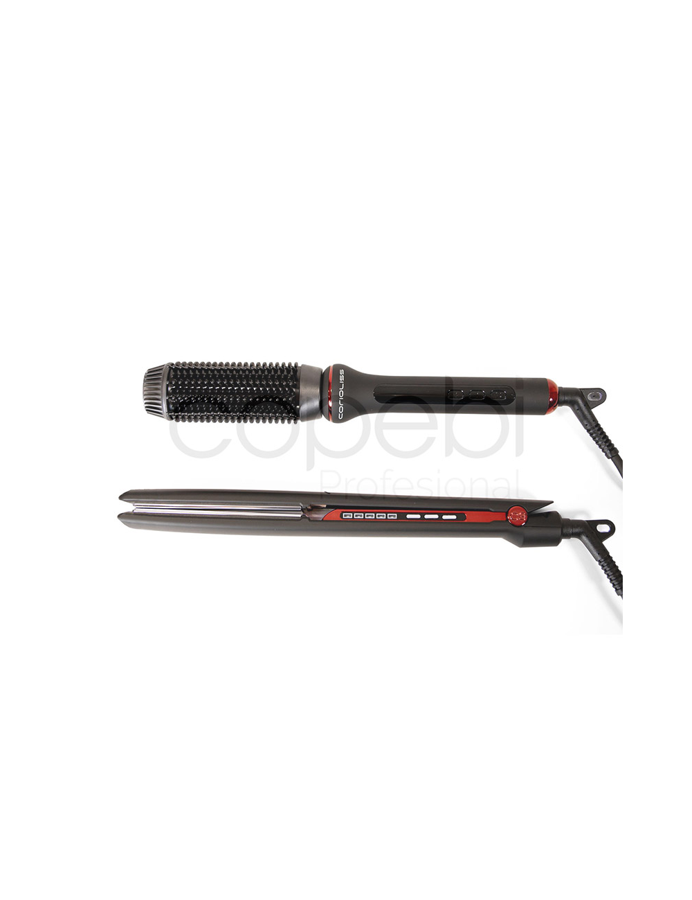 Corioliss Kit C3+Hot Brush Black Red