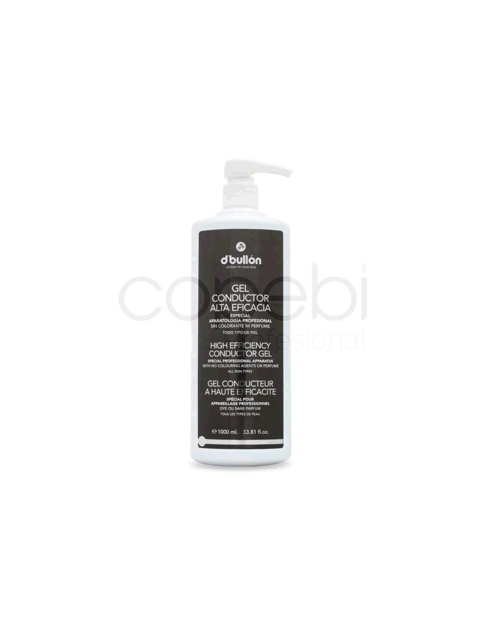 Gel conductor alta eficacia - 1000 ml. Bullon – Hair shop