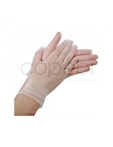 Guantes Vinilo Mediana 100 Ud.