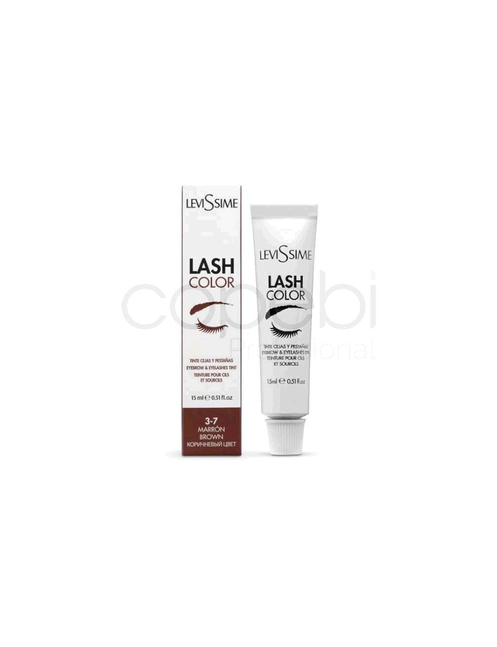 Levissime Lash Color Tinte Marron 15 ml.