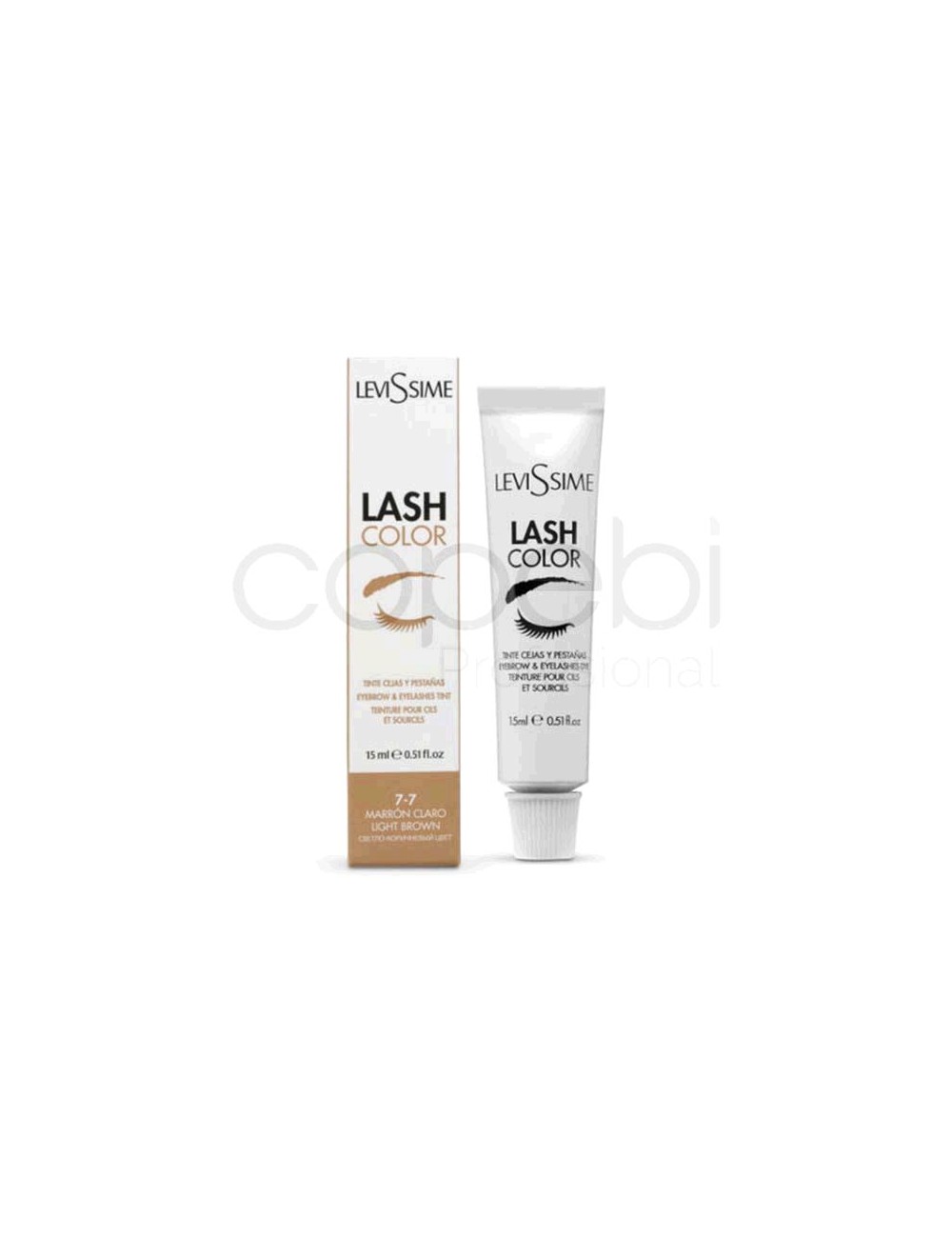 Levissime Lash Color Marron Claro 15 ml.