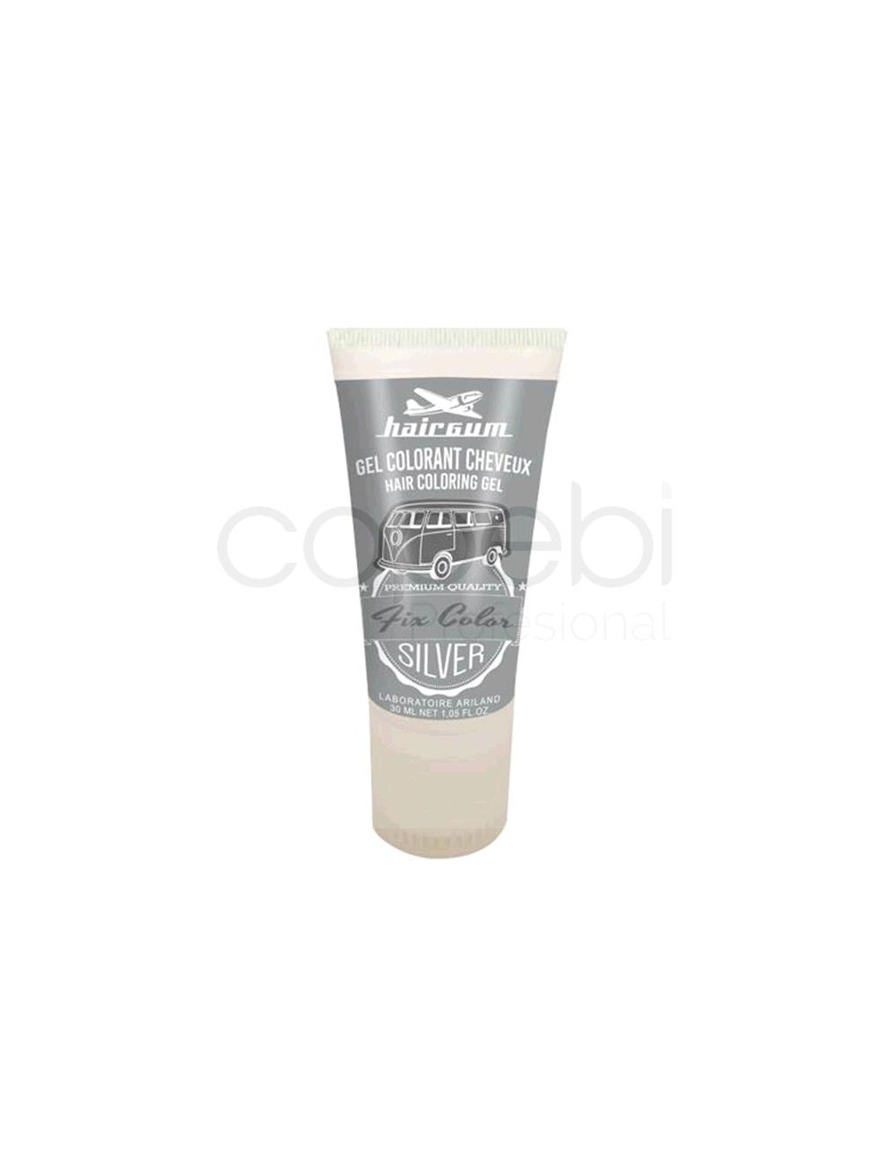 Hairgum Gel Color Silver 30 ml.