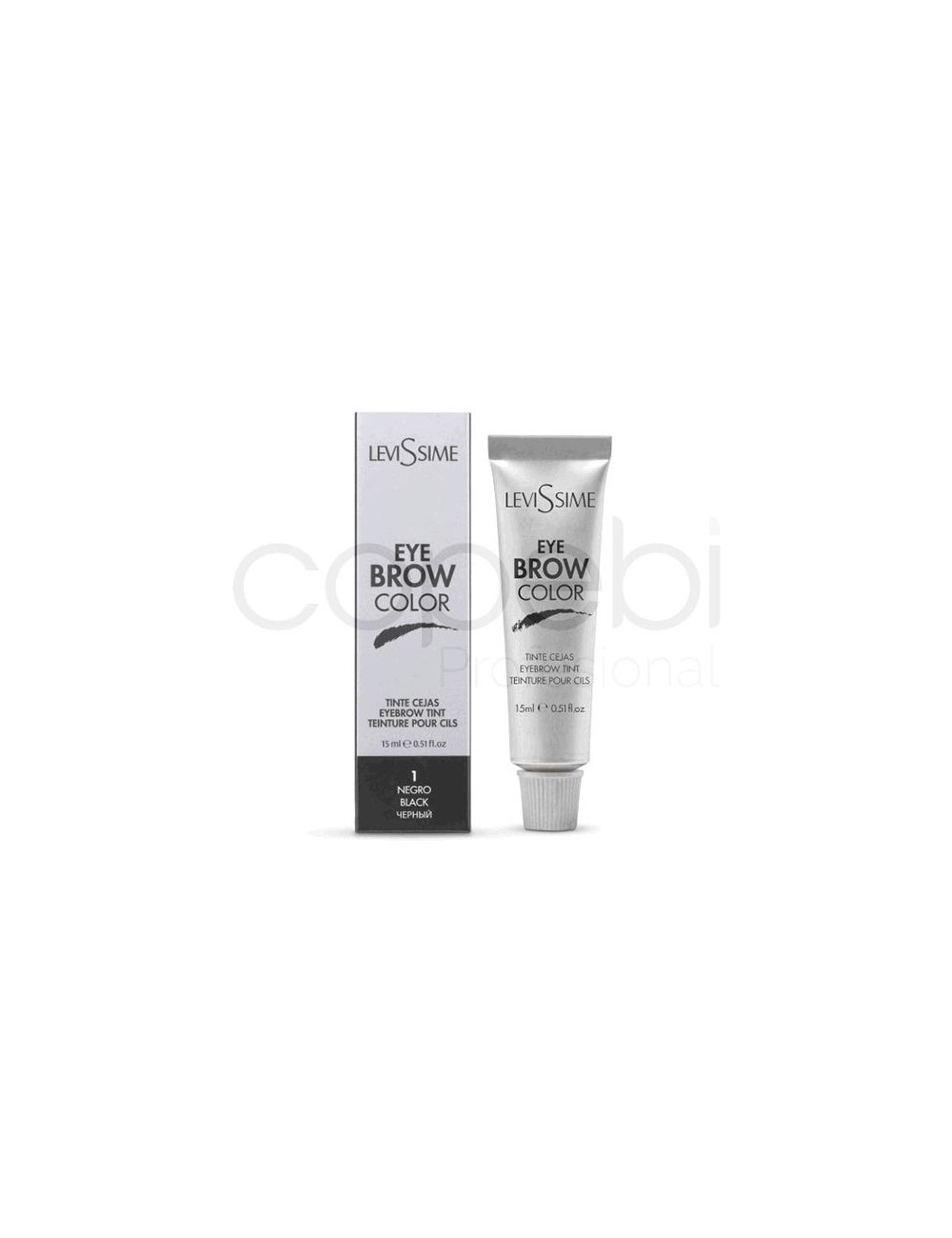 Levissime Eye Brow Color Negro 15 ml.