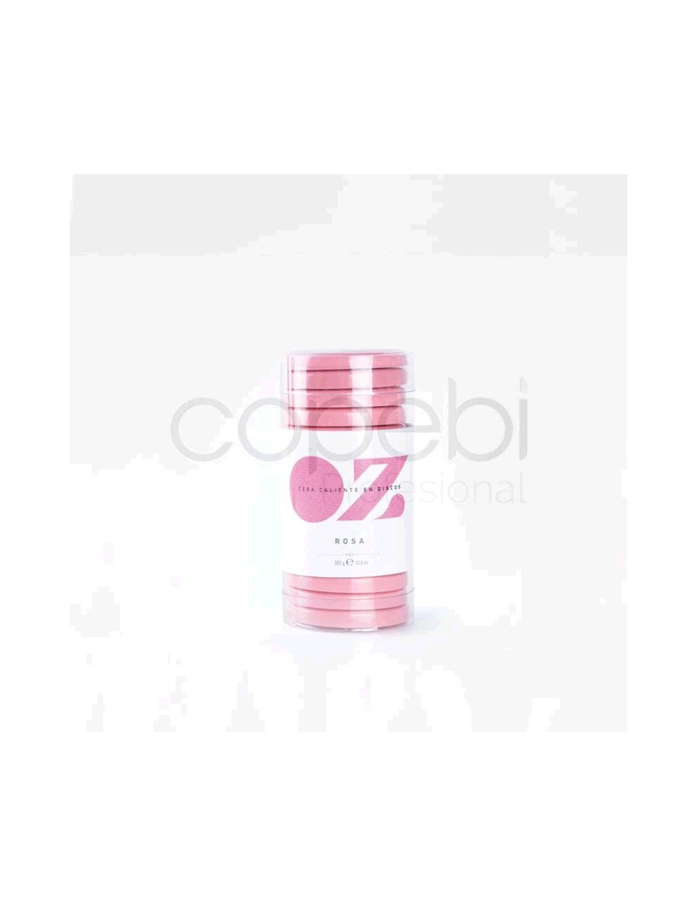 Cera Caliente en Disco Rosa 300 grs.